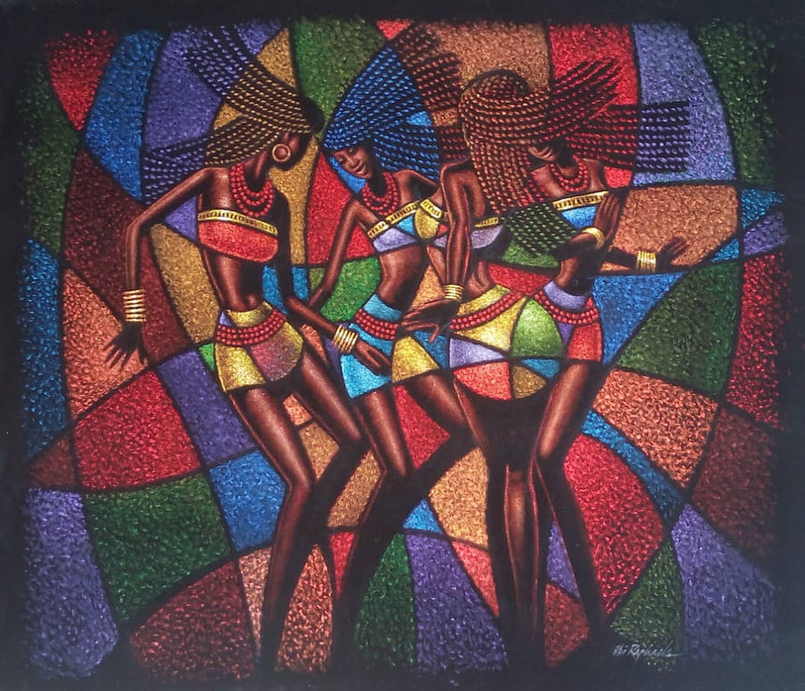 Colorful Women Dancers 2