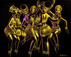 Golden Traditional Dancers