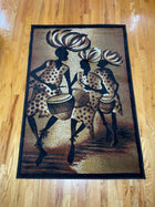 Traditional Drummers Area Rug